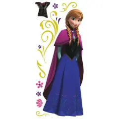 RoomMates Disney&reg; Frozen Anna's Cape Peel & Stick Giant Wall Decals