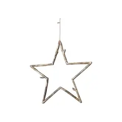 Hello Honey&reg; 13" Antique Gold Twig Star Metal Ornament