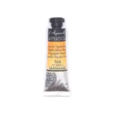 Sennelier French Artists' Watercolor, 10mL 566 Naples Yellow Deep S1