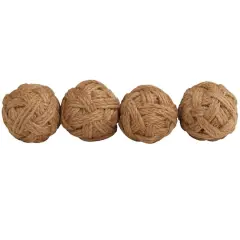Brown Handmade Jute Orbs & Vase Filler Set