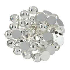 SS38 Clear Round Flatback Glass Rhinestones, 432ct. by Bead Landing&trade;