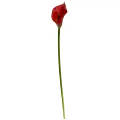 19.5" Calla Lily Artificial Flower Set Red