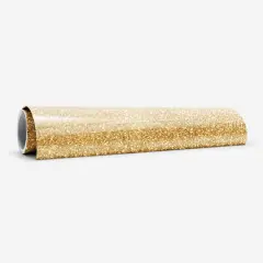 Cricut&reg; Smart Iron-On&trade; Glitter, 25" x 5ft. Gold