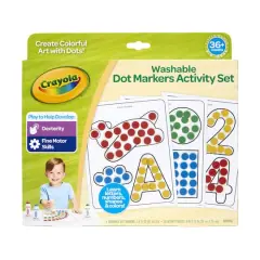Crayola&reg; Washable Dot Markers Activity Set