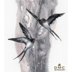 Oven Swallows Cross Stitch Kit