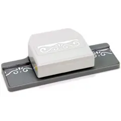 EK Tools&trade; Elegant Flourish Scroll Edge Punch