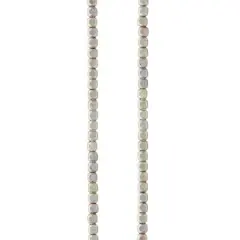 Silver Metal Small Cube Beads, 4mm by Bead Landing&trade;