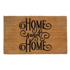 Natural Coir Home Sweet Home Doormat