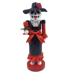 14" Day of the Dead Nutcracker