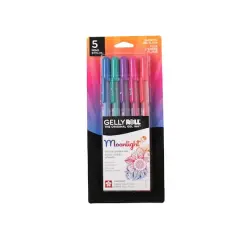 Gelly Roll&reg; Moonlight&reg; 06 Fine Point Gel Pen 5 Color Set, Dusk