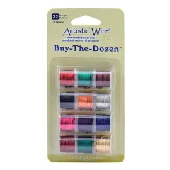 Artistic Wire&reg; 22 Gauge Buy-the-Dozen&trade; Wire Set