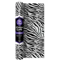 PA Vinyl Zebra Print Iron On Vinyl
