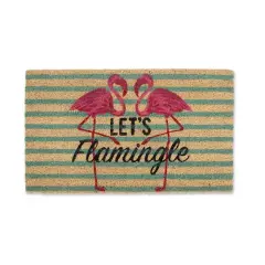 DII&reg; Let's Flamingle Doormat