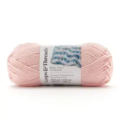 Bulky Twist&trade; Solid Yarn by Loops & Threads&reg; Powder Pink