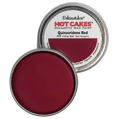 Enkaustikos&reg; Hot Cakes&reg; Encaustic Wax Paint, 1.5oz. Quinacridone Red