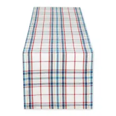 Lighthouse Plaid Table Runner 14" x 72"