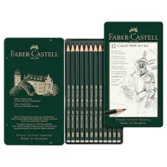 Faber-Castell&reg; 9000 12 Pencil Art Tin Set