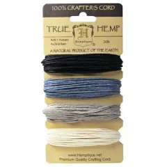 Hemptique&reg; Onyx Hemp Cord Set, 20lb. 