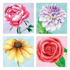 Floral Mini Canvas Painting Kit by Craft Smart&reg;