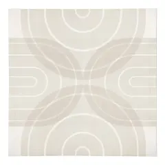 Neutral Rainbow 10" x 10" Cotton Twill Napkin