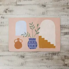 Simple Mod Still Life 27" x 18" Floor Mat