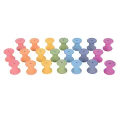 TickiT&reg; Rainbow Wooden Spools Set
