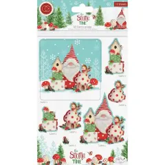 Craft Consortium It's Snome Time 3D Decoupage & Topper Set