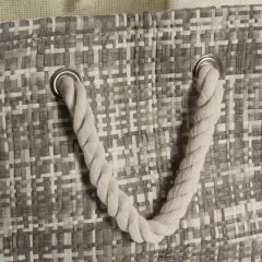 DII&reg; Medium Gray Tweed Rectangular Paper Bin