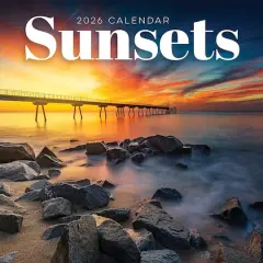 2026 Sunsets Wall Calendar