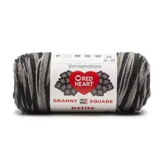 Red Heart&reg; All in One&trade; Granny Square Petit&trade; Yarn Darkside
