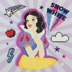 Camelot&reg; Dots Intermediate Snow White Caring POW-ER Dotz Box Diamond Painting Kit