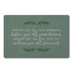 18" x 27" Memories Dreams Love Floor Mat