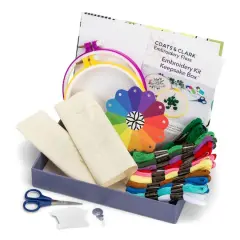 Coats & Clark&reg; Embroidery Kit Keepsake Box&trade;