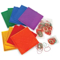Learning Resources 7" Geoboards, 10ct.