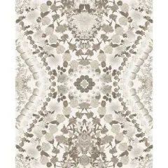 RoomMates Mr. Kate Brown Dried Flower Kaleidoscope Peel & Stick Wallpaper