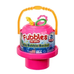 Little Kids&reg; Fubbles&reg; No-Spill&reg; Big Bubble Bucket Pink