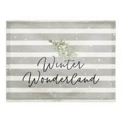 Winter Wonderland 18x14 Poly Twill Placemat