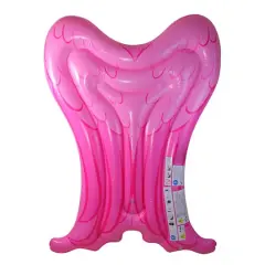 5ft. Pink Angel Wings Inflatable Mattress Pool Float