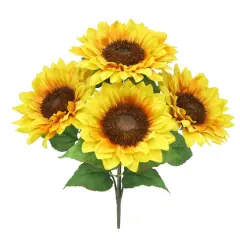 18" Yellow Sunflower Bush by Ashland&reg;