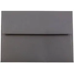 JAM Paper A1 Premium Invitation Envelopes, 50ct. Dark Gray