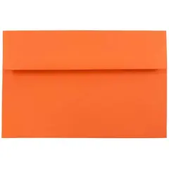 JAM Paper A8 Colored Invitation Envelopes, 50ct. Orange
