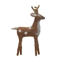 Hello Honey&reg; 9.5" Wool Felt Standing Deer