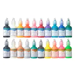 Scribbles&reg; Shiny Rainbow 3D Fabric Paint Set