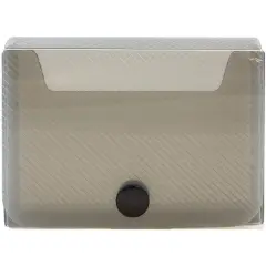 JAM Paper Smoke Plastic Business Card Holder Case