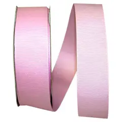 Reliant 1.5" x 50yd. Grosgrain Solid Ribbon Light Pink