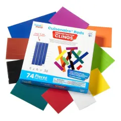 Hand2mind&reg; Cuisenaire&reg; Rods Demonstration Clings
