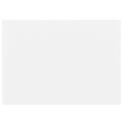 JAM Paper 3.5" x 4.875" White Blank Flat Note Cards