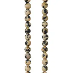 Dalmatian Jasper Round Beads, 6mm by Bead Landing&trade;