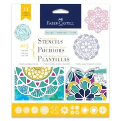 Faber-Castell&reg; Mixed Media Mandala Stencil Set