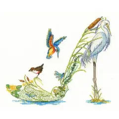 Bothy Threads Along the Riverbank Counted Cross Stitch Kit